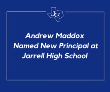  Blue background with white letters